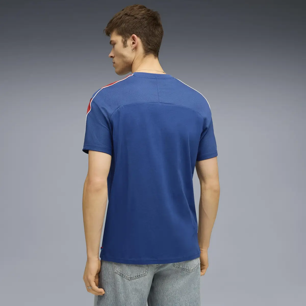 Puma BMW MMS MT7+ TEE Mavi Erkek T-Shirt
