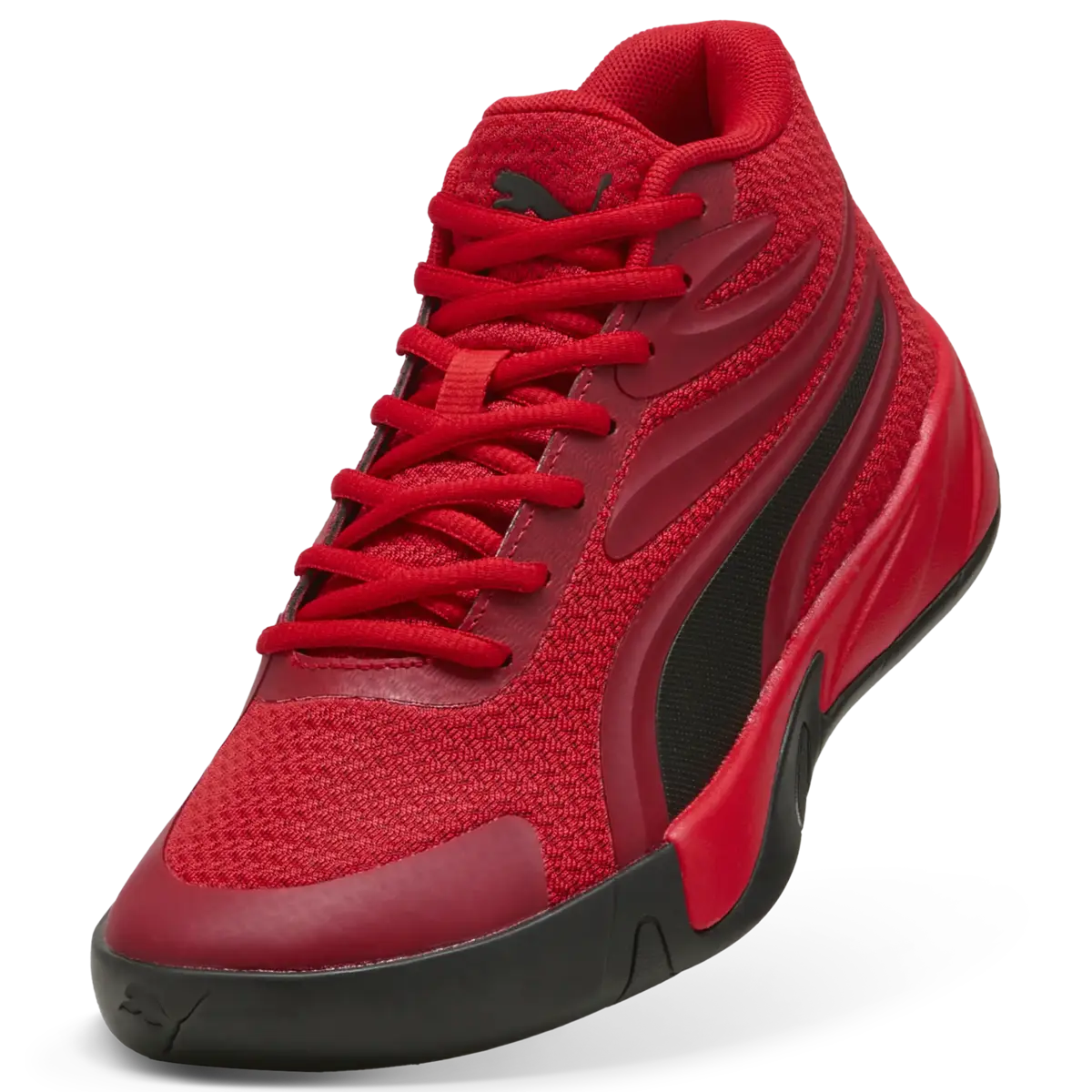 Puma Court Pro JR Kırmızı Çocuk Spor Ayakkabı
