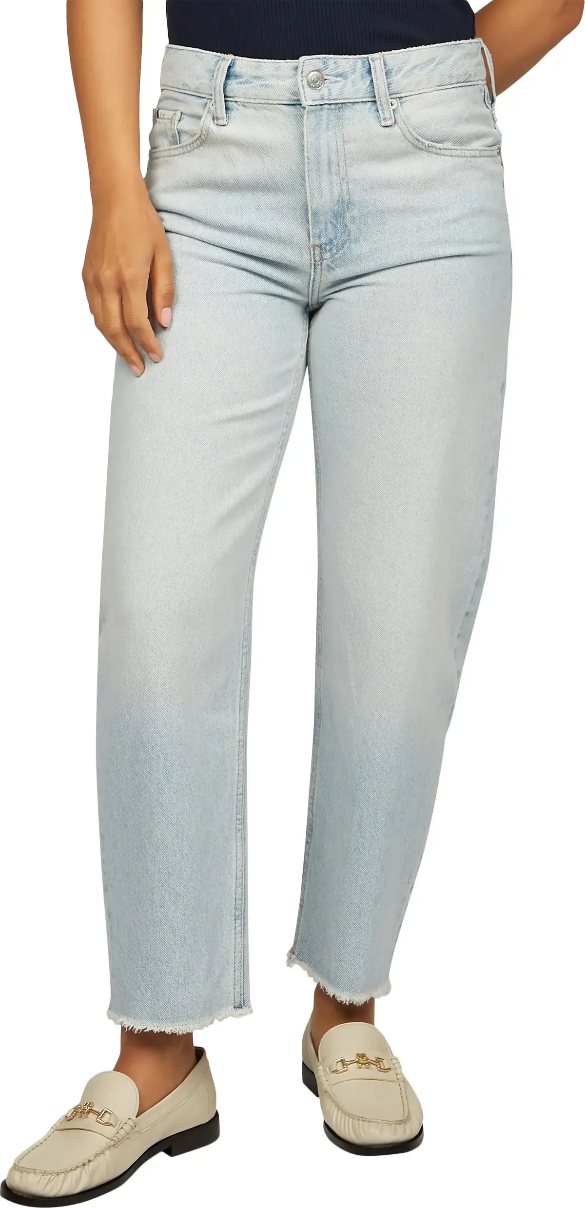 Tommy Hilfiger TAPERED RW A SKY, 1AB Mavi Kadın Jean Pantolon