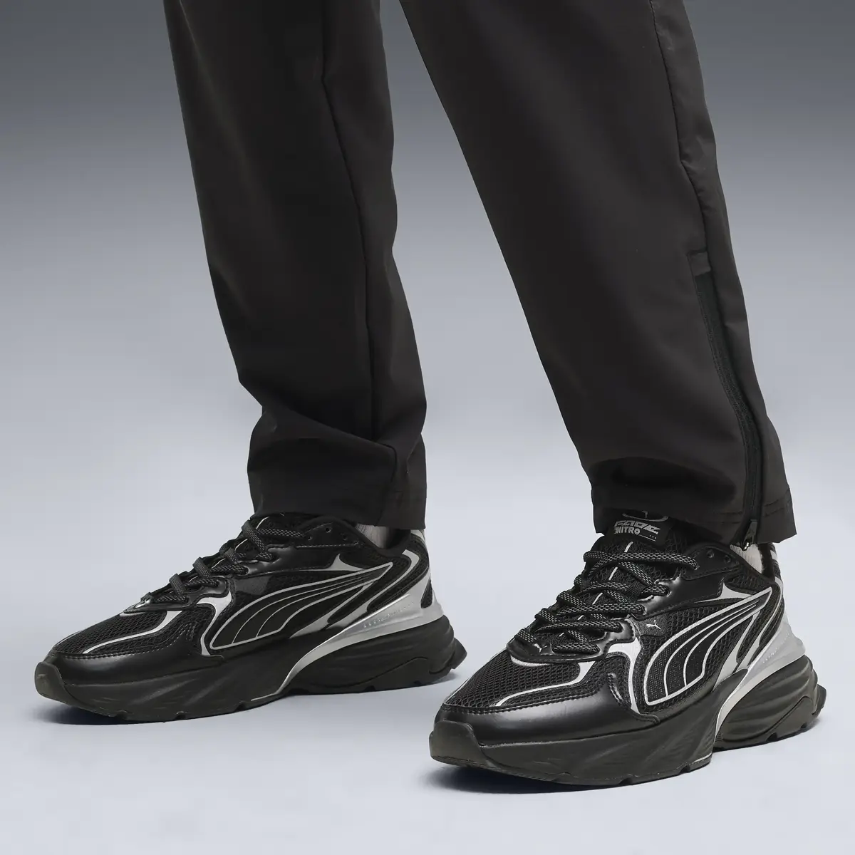 Puma Fade Nitro LS Y2K Siyah Erkek Spor Ayakkabı