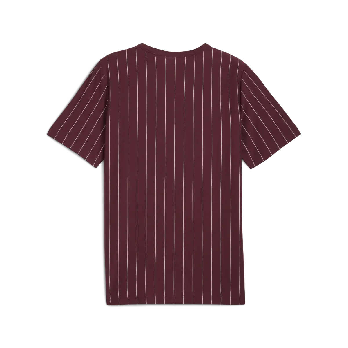Puma CLASS Striped Tee Bordo Erkek Günlük Stil T-Shirt