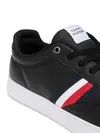 Tommy Hilfiger ICON COURT STRIPES Siyah Erkek Spor Ayakkabı & Sneaker