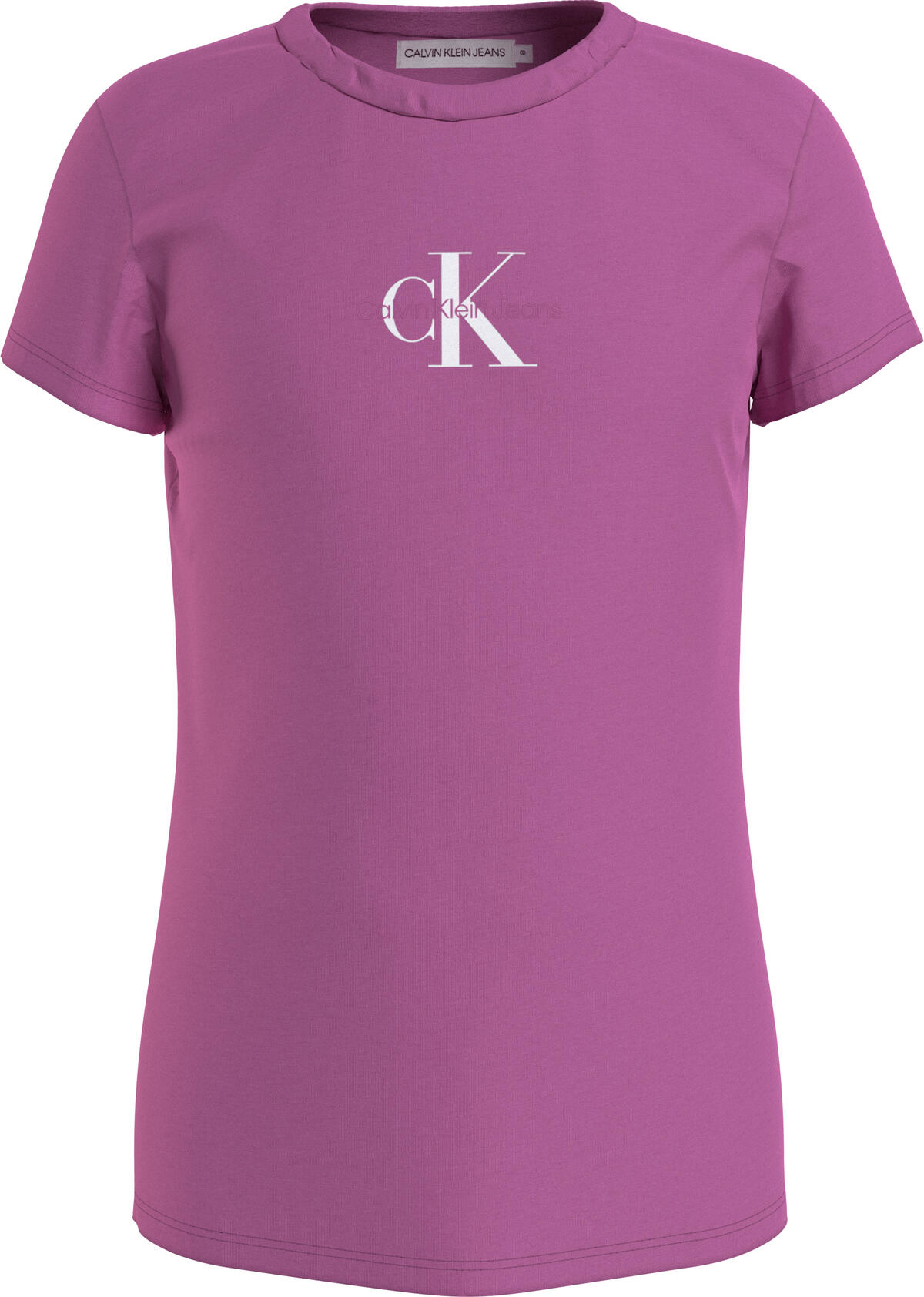 Calvin Klein MICRO MONOGRAM TOP Kadın Pembe T-Shirt