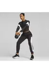Puma Fit Eversculpt 1/4 Zip Siyah Kadın Crop Top