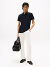 Tommy Hilfiger CUFF INTEREST SLIM F, DW5 Siyah Erkek Polo Yaka T-Shirt