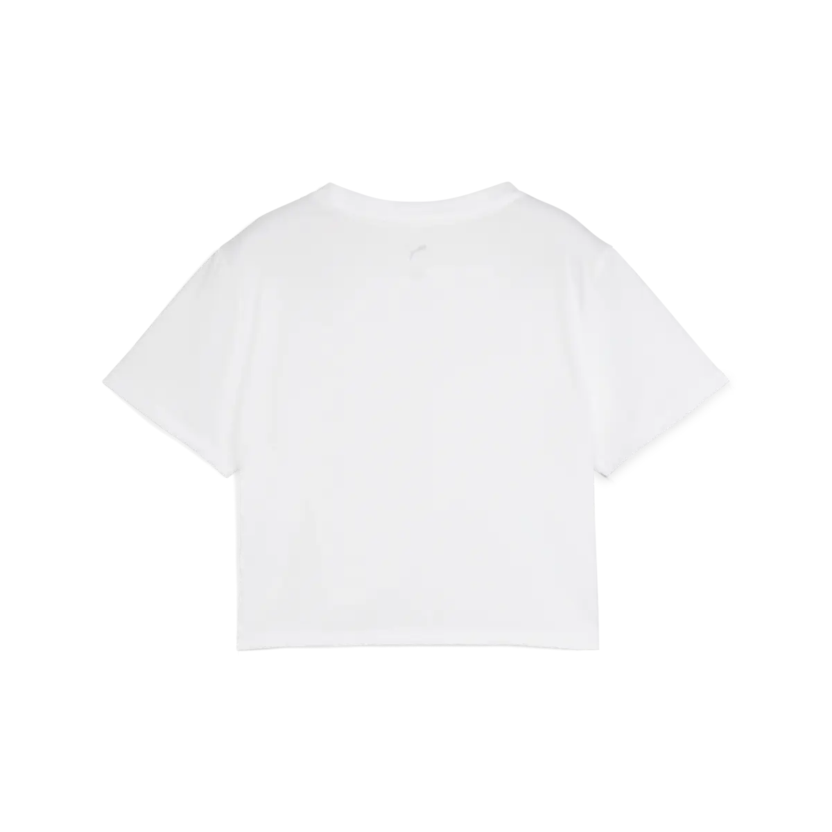 PUMA TAD ESSENTIAL W Baby Tee Beyaz Kadın Crop