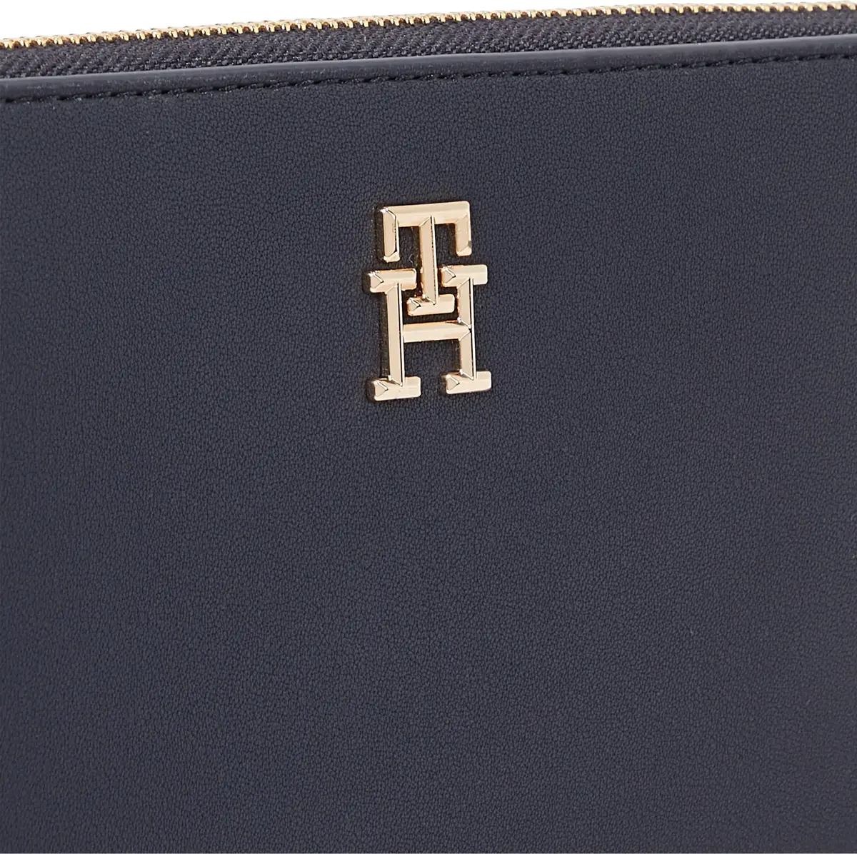 Tommy Hilfiger TH LOGOTAPE LRG ZA, DW6 Siyah Kadın Cüzdan