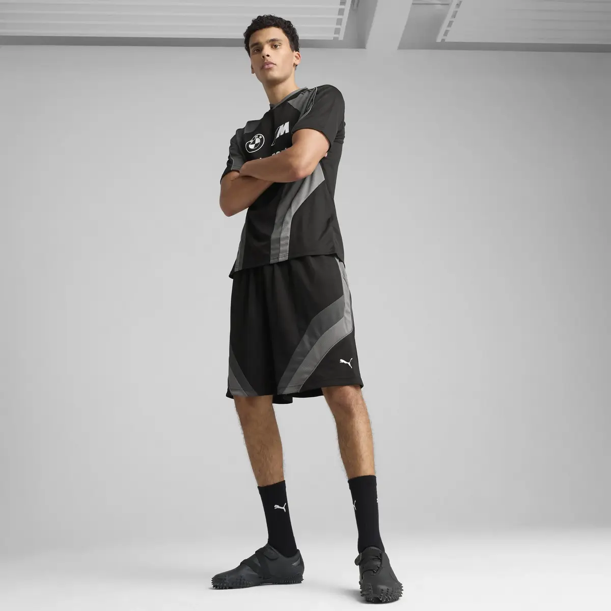 PUMA BMW MMS LIFESTYLE SHORTS Siyah Erkek Şort