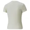 Puma Classics Ribbed Slim Tee Bej Kadın T-Shirt