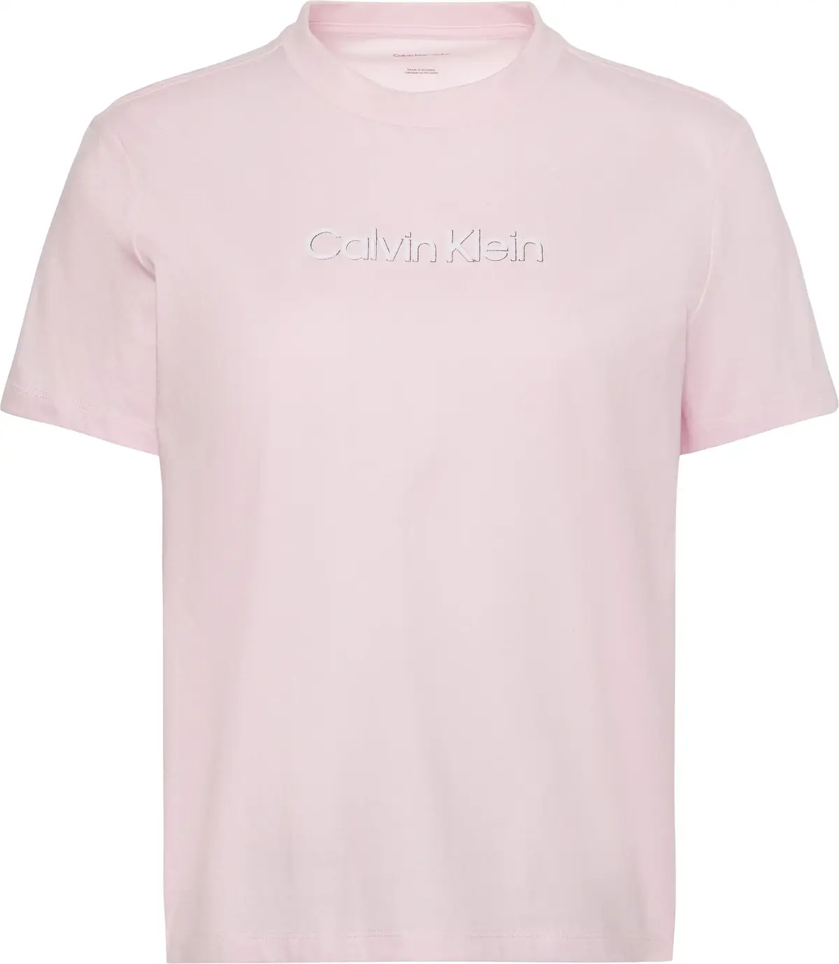 Calvin Klein SS CLASSIC FOIL CALVIN KLEIN TEE Kadın Pembe T-Shirt