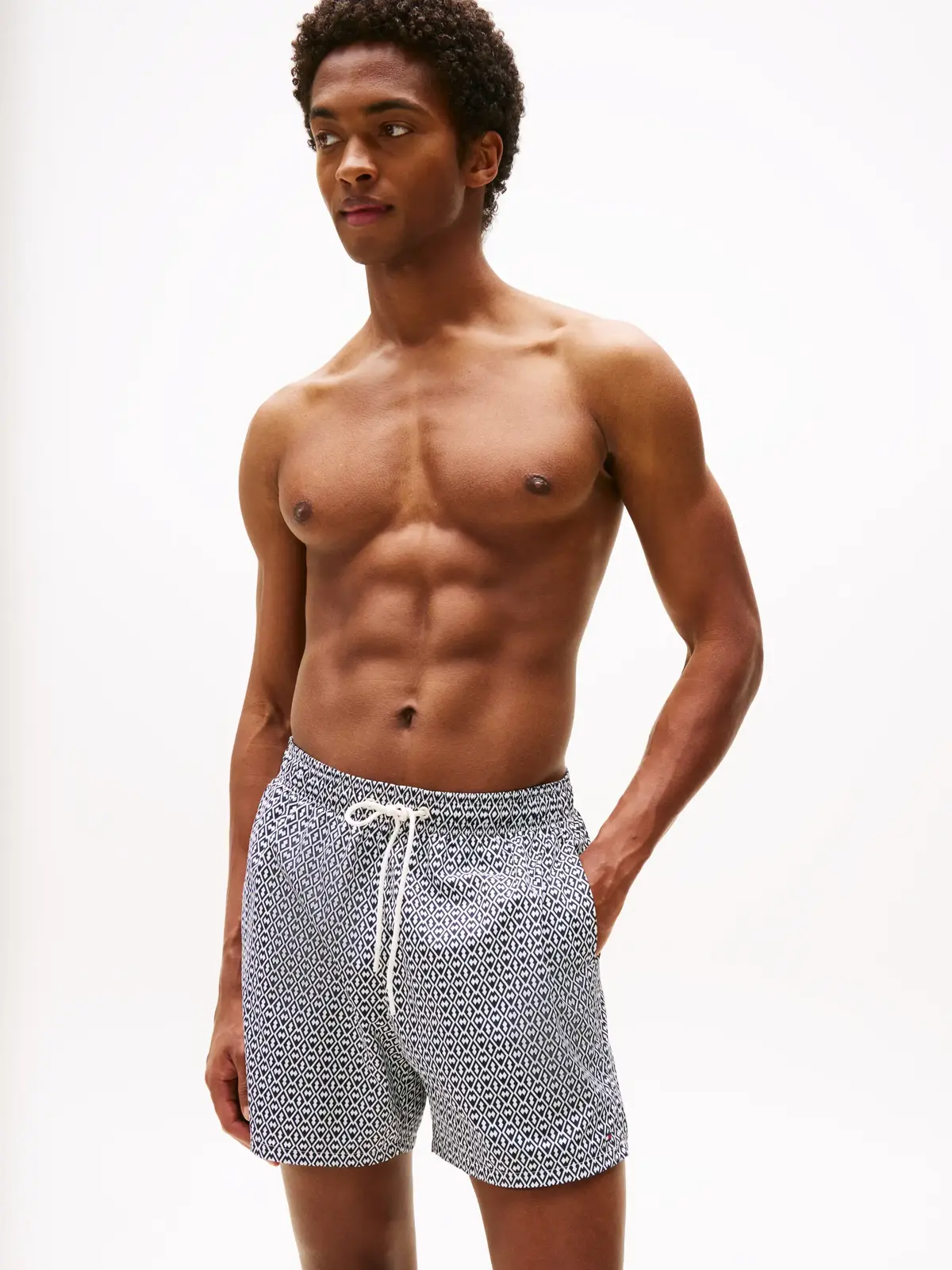 Tommy Hilfiger MEDIUM DRAWSTRING PR, 0F8 Gri Erkek Mayo