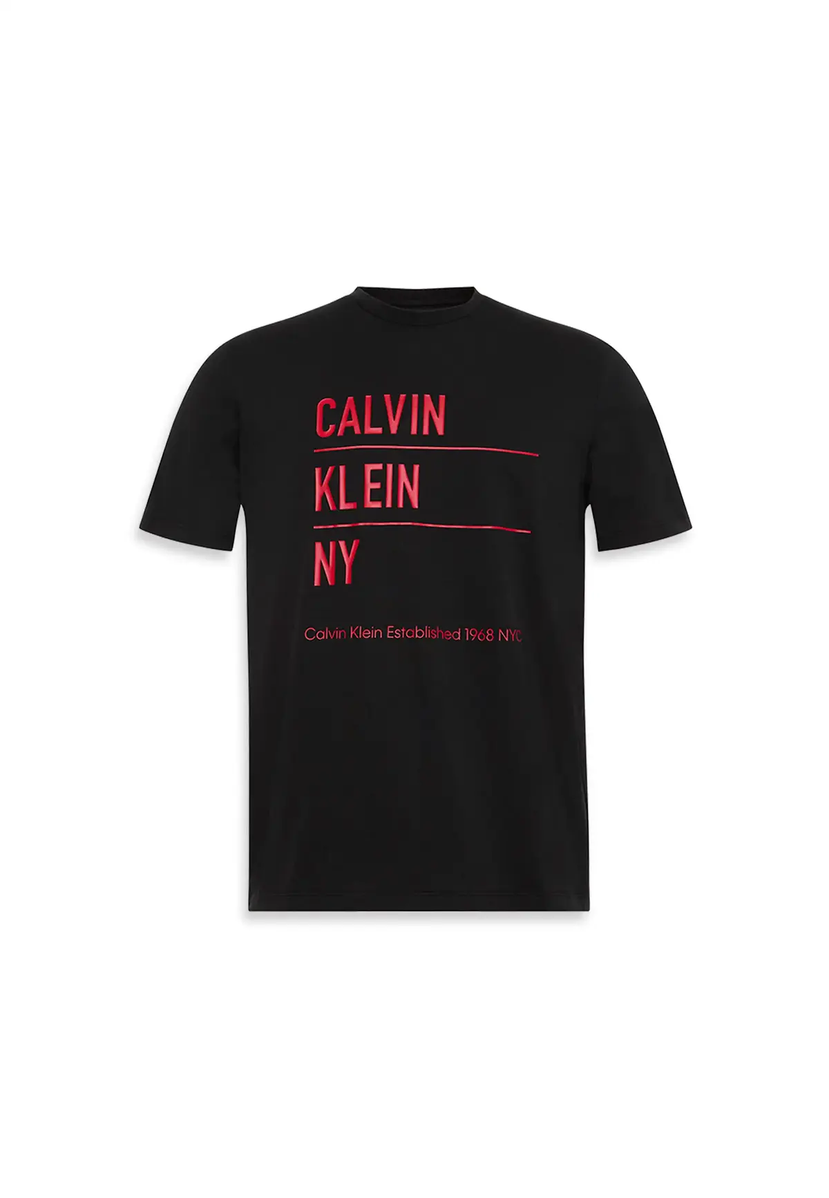 Calvin Klein SS 30S EU CALVIN KLE, UB1 Siyah Erkek T-Shirt