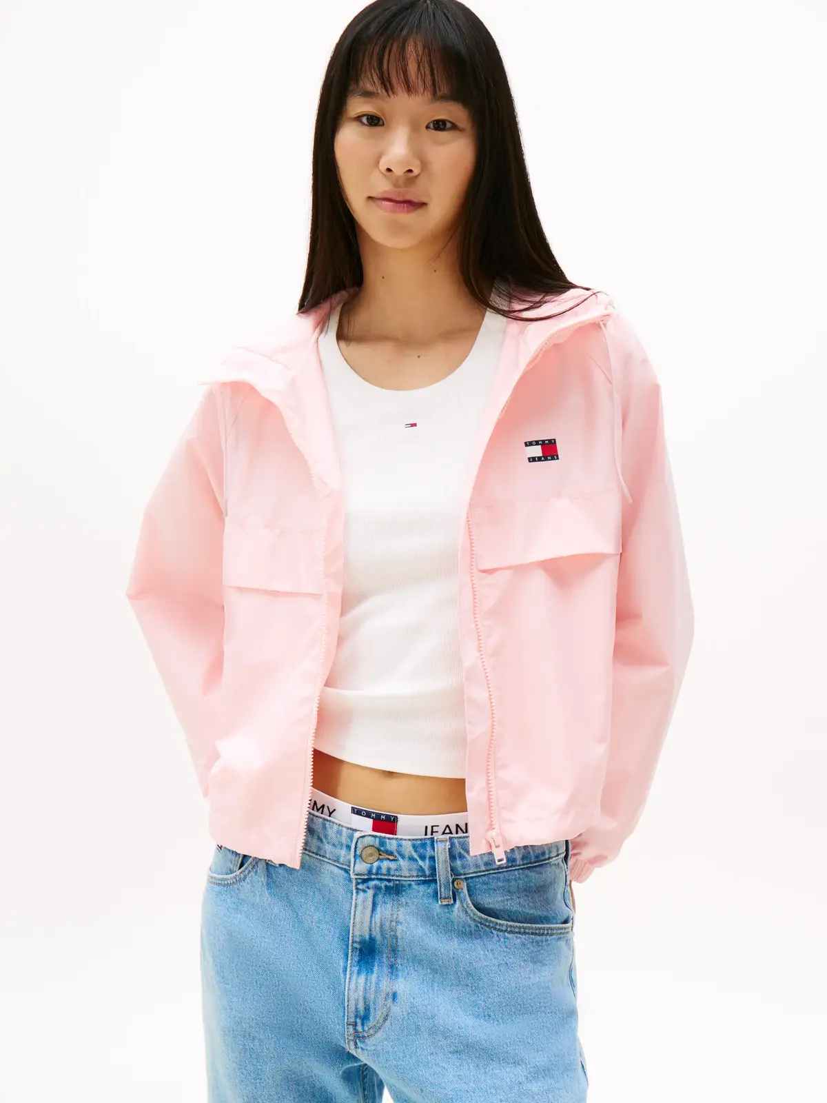 Tommy Hilfiger TJW ESSENTIAL WINDBR, TH3 Pembe Kadın Ceket