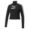 Puma T7 Cropped Slim Ls Tee Siyah Kadın T-Shirt