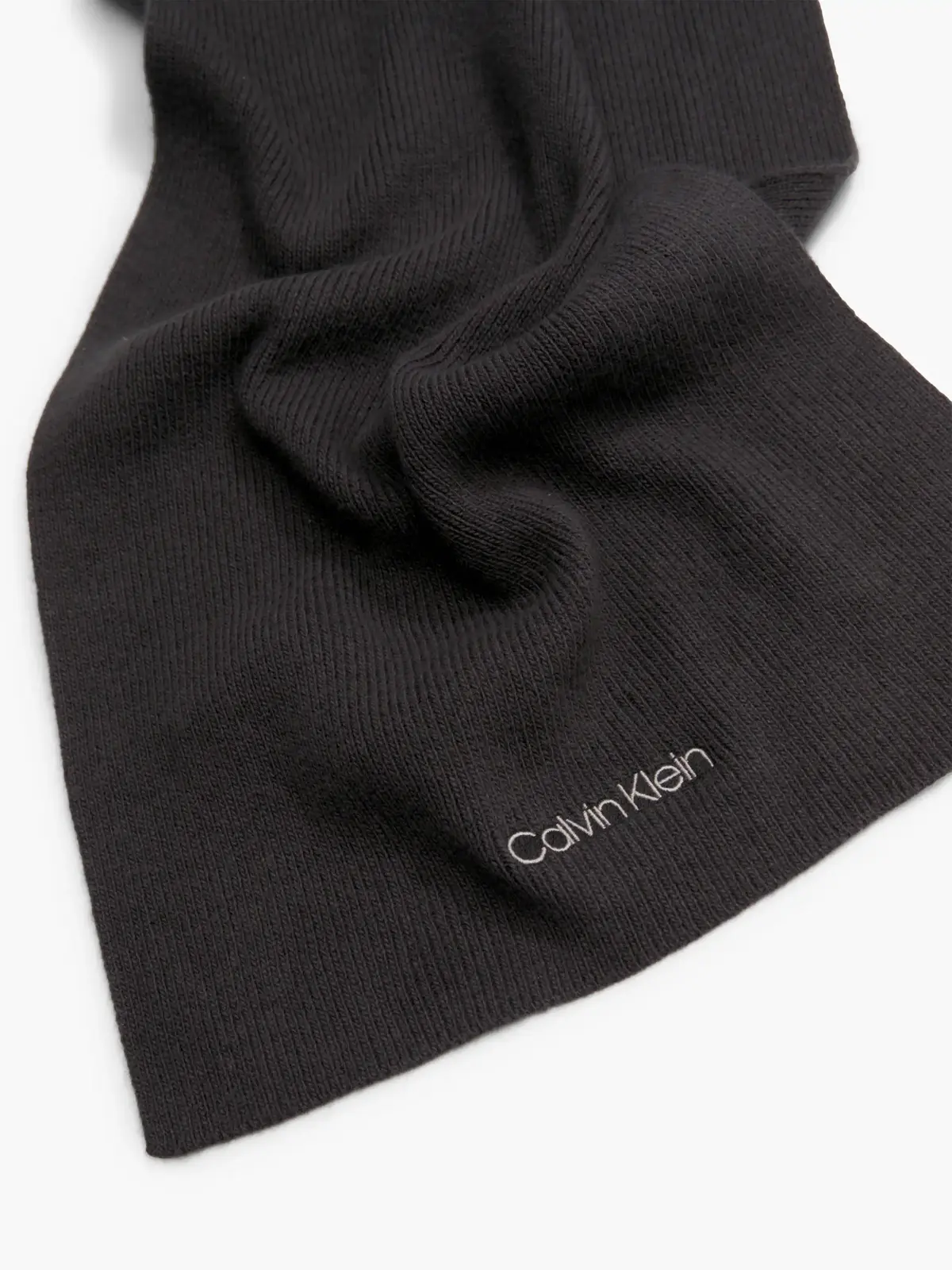 Calvin Klein ESSENTIAL KNIT SCARF Kadın Siyah Eşarp
