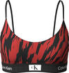 Calvin Klein UNLINED BRALETTE Kadın Kırmızı Bralet