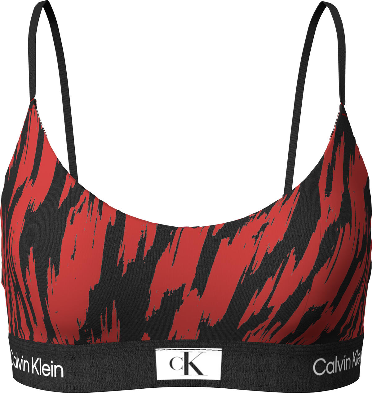 Calvin Klein UNLINED BRALETTE Kadın Kırmızı Bralet
