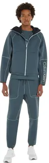 Calvin Klein PW - SWEAT HOODIE Erkek Mavi Kazak
