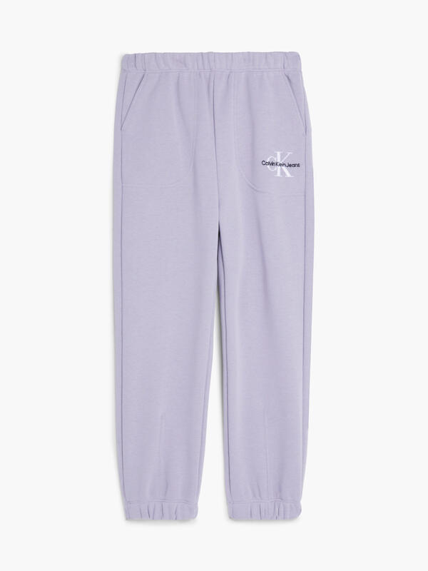 Calvin Klein MONOGRAM OFF PLACED Kadın Lila Eşofman Alt