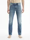 Calvin Klein SLIM Erkek Mavi Kot Pantolon