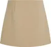 Tommy Hilfiger PUNTO SHORT SKIRT, 0GC Bej Kadın Elbise-Etek