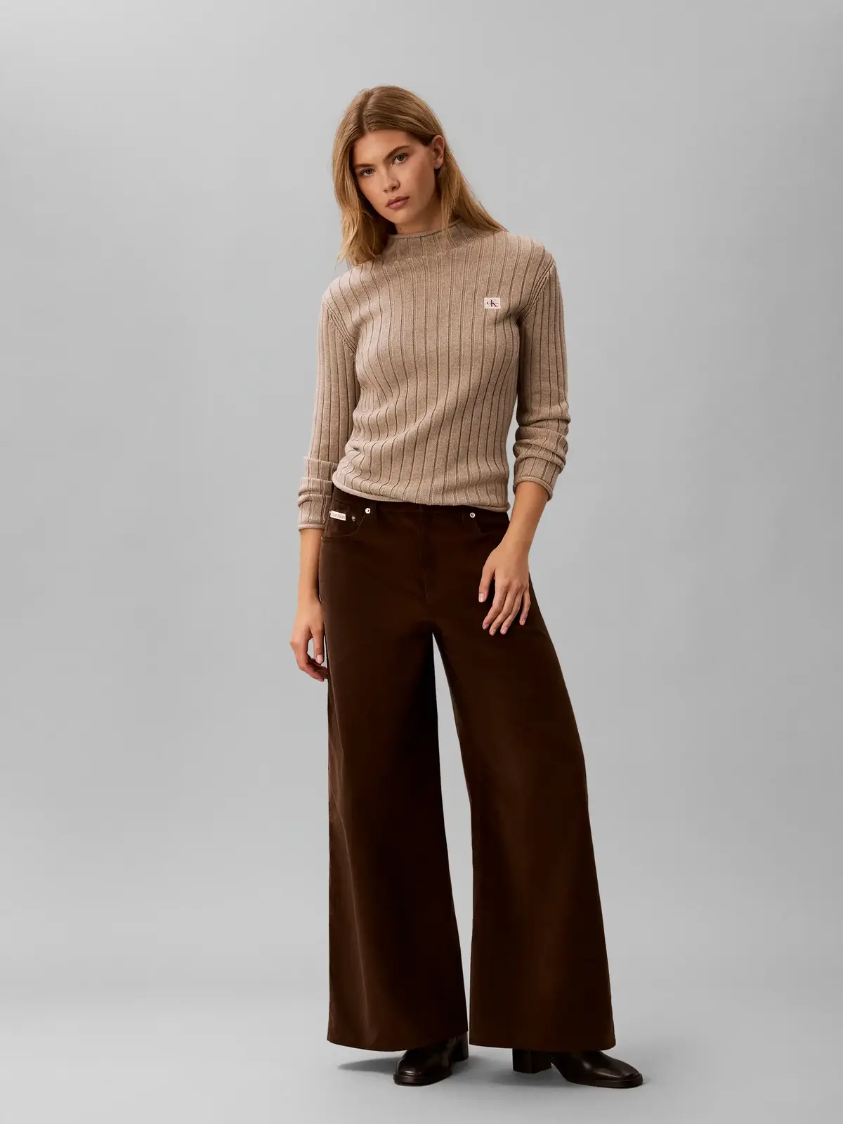 CORDUROY WIDE LEG PA, WFM