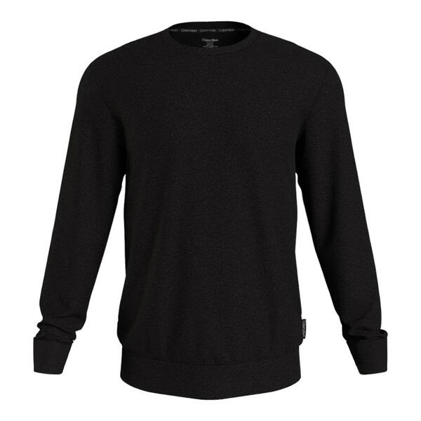 Calvin Klein L/S SWEATSHIRT, UB1 Siyah Erkek Sweatshirt