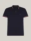 Tommy Hilfiger TIPPED SLIM FIT POLO, DW5 Siyah Erkek T-Shirt & Polo