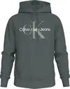 Calvin Klein SEASONAL MONOLOGO RE Erkek Yeşil Sweatshirt