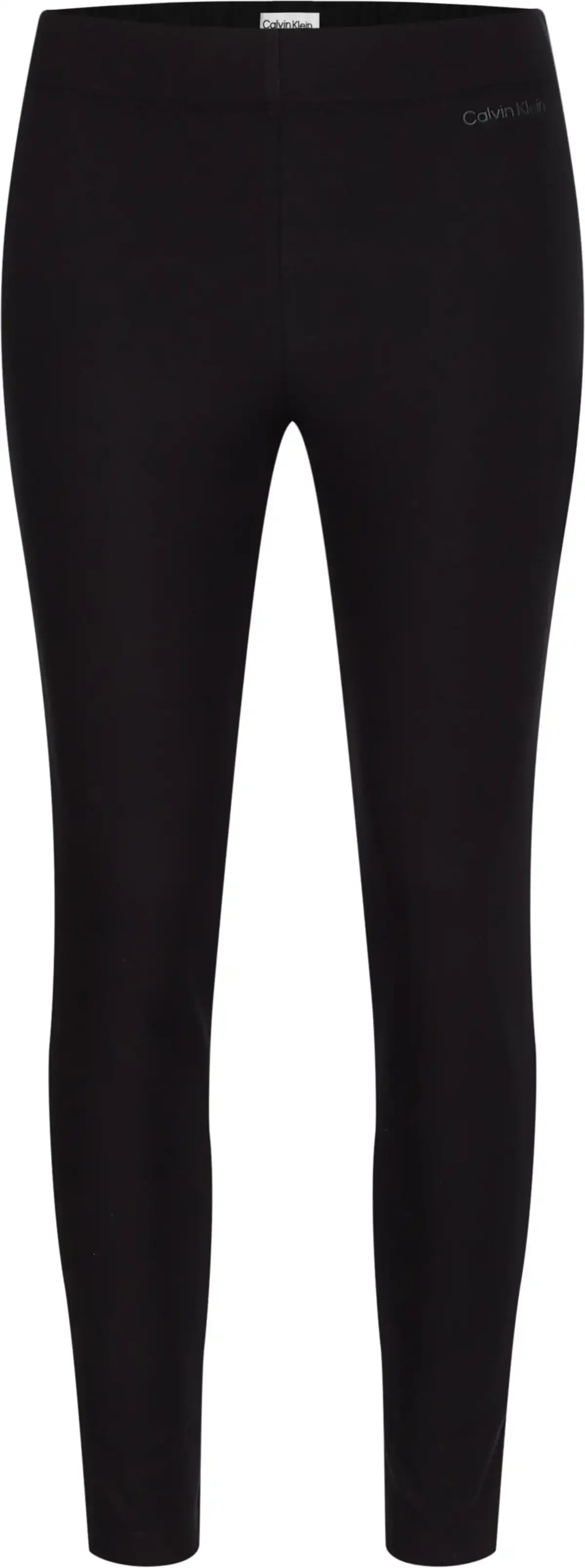 Calvin Klein STRETCH GABARDINE LE Kadın Siyah Tayt