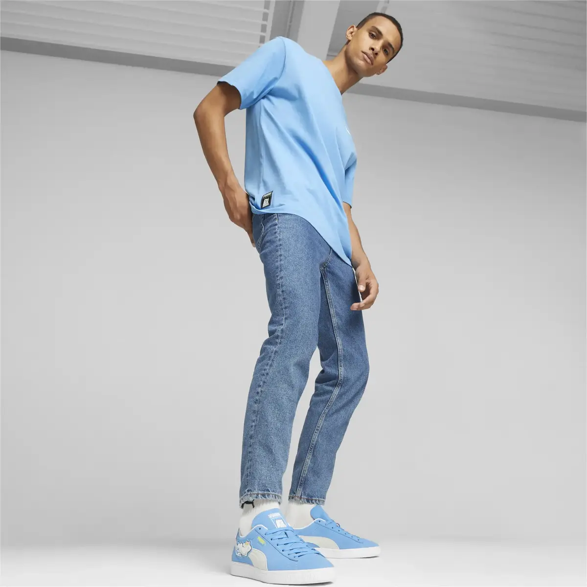Puma Suede Blue RIPNDIP Mavi Unisex Günlük Spor Ayakkabı