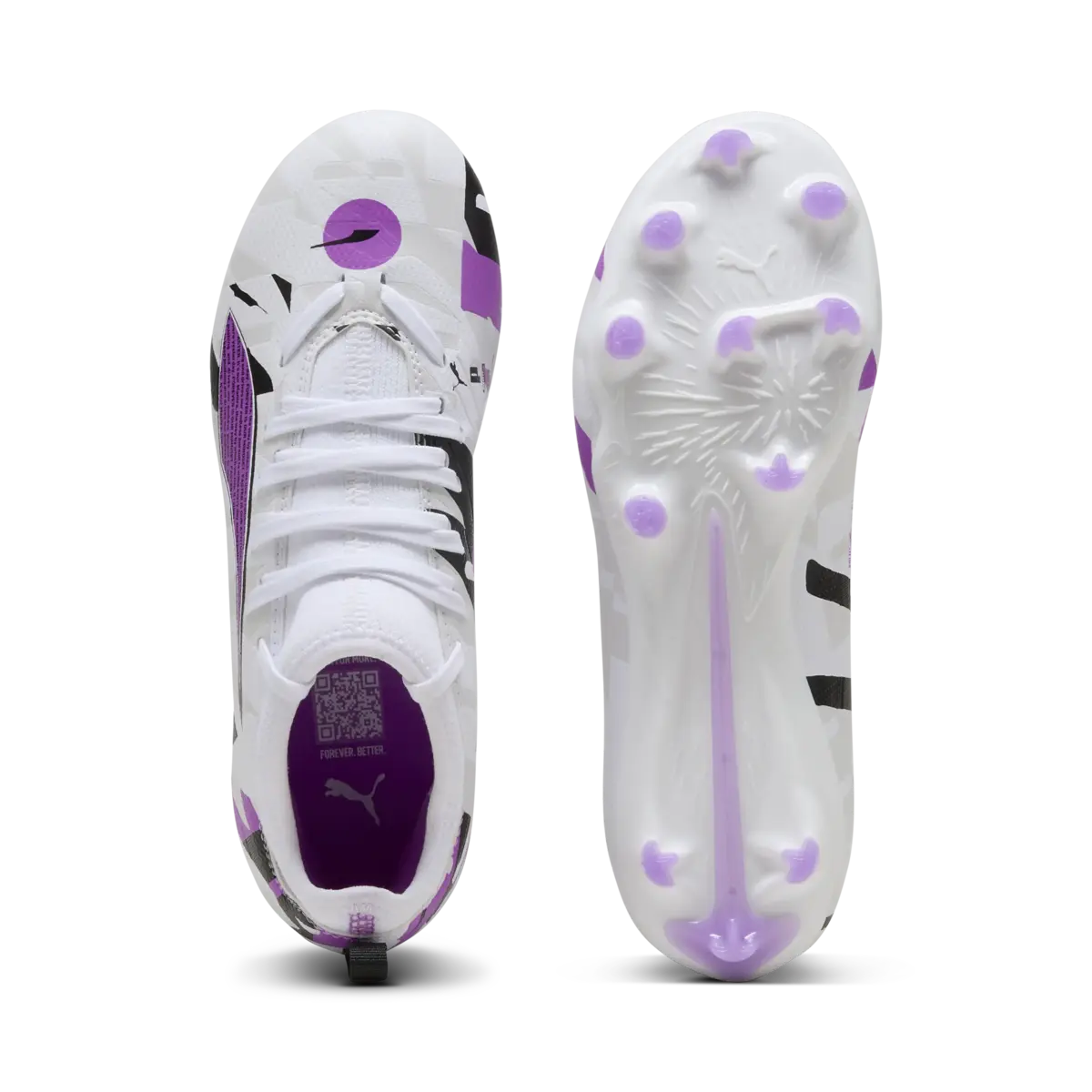 Puma ULTRA 5 MATCH FRVR FG/AG Jr Beyaz Çocuk Krampon