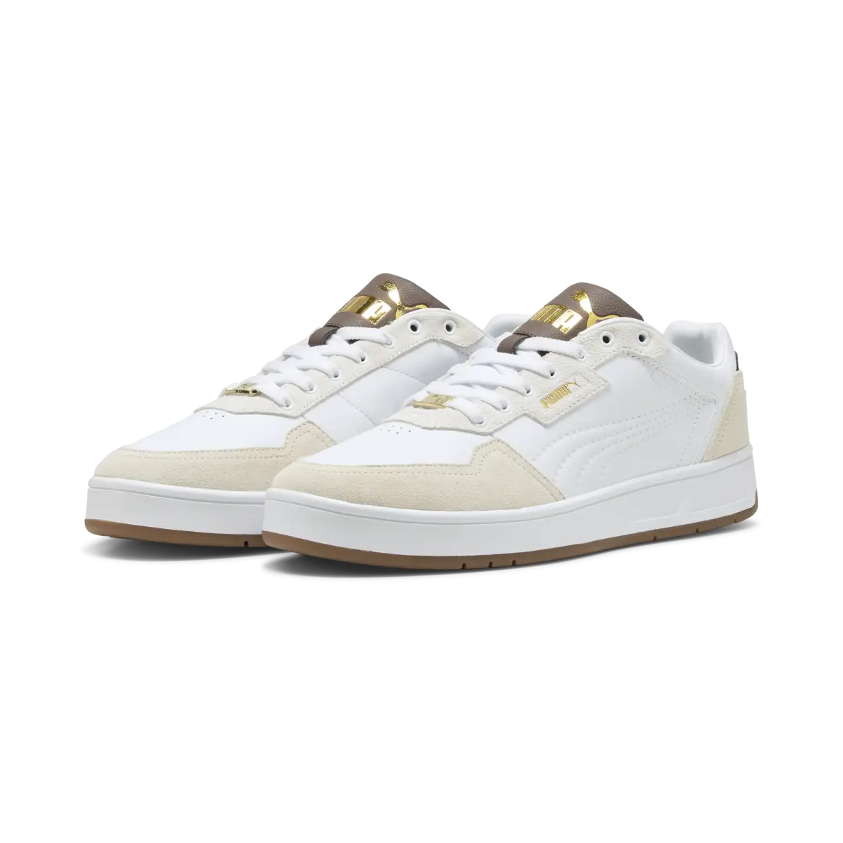 PUMA Court Classic Lux SD Erkek Kahverengi Günlük Sneaker Ayakkabı