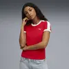Puma T7 Slim Tee Kırmızı Kadın T-Shirt
