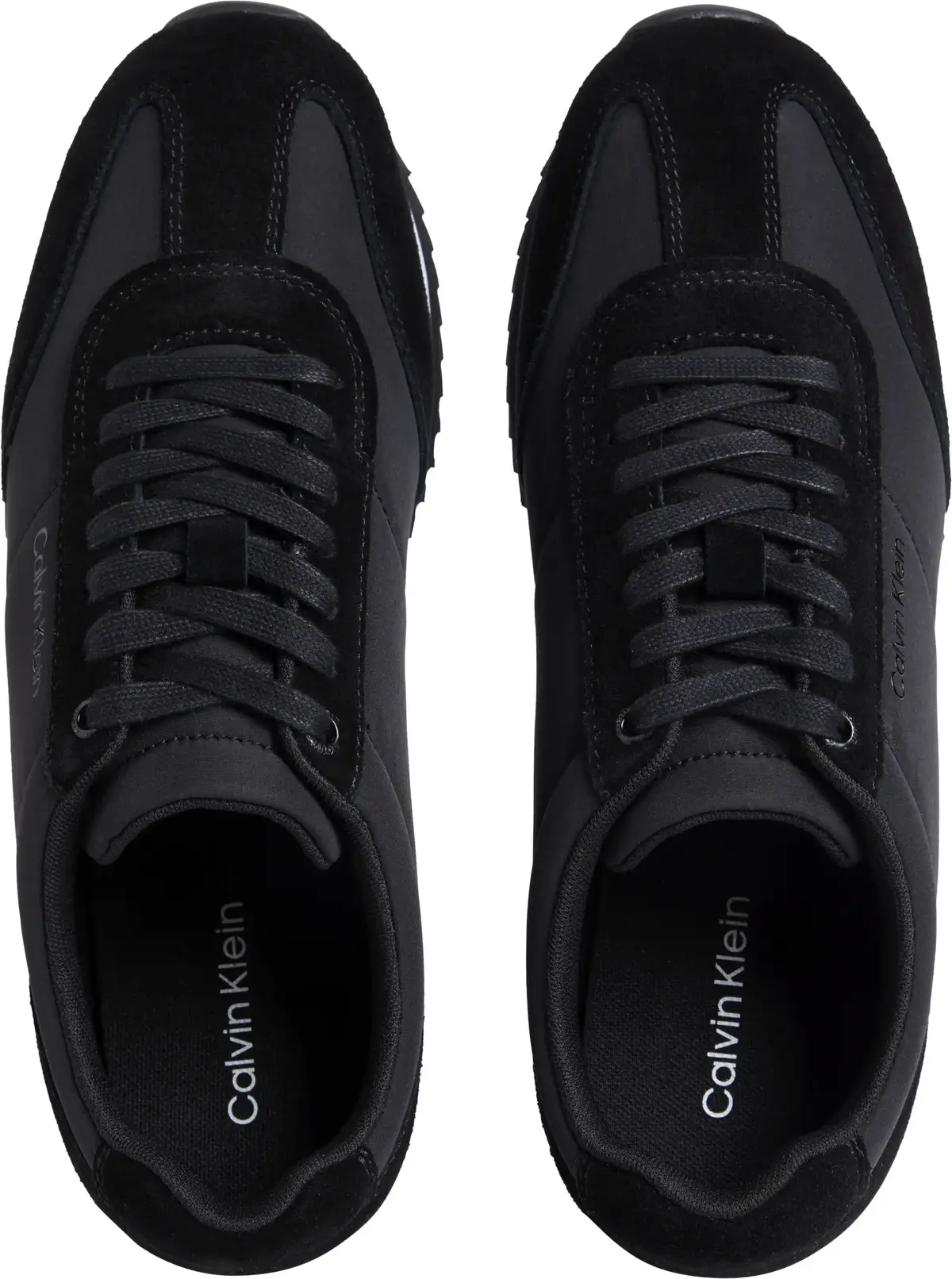 Calvin Klein LOW TOP LACE UP MIX, BEH Siyah Erkek Spor Ayakkabı & Sneaker