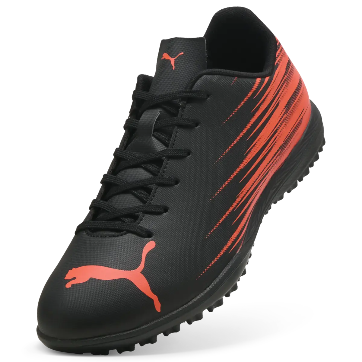 PUMA ATTACANTO II TT PUMA Black-Glowing Red Siyah Erkek Krampon