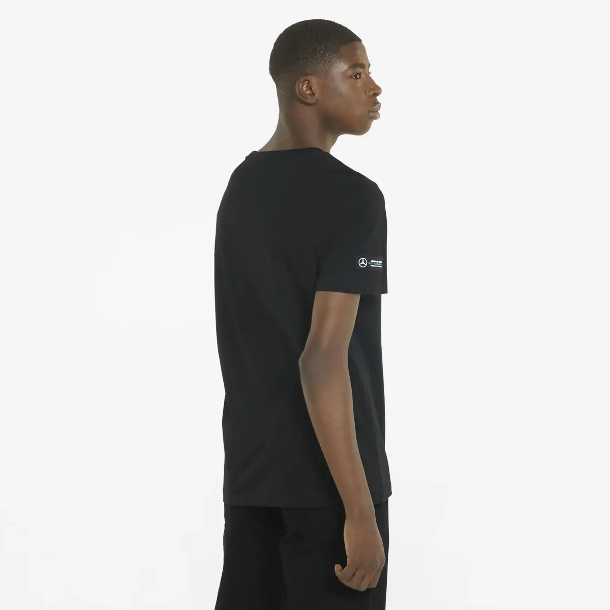 Puma MAPF1 Logo Tee + Puma Black Siyah Erkek T-shirt