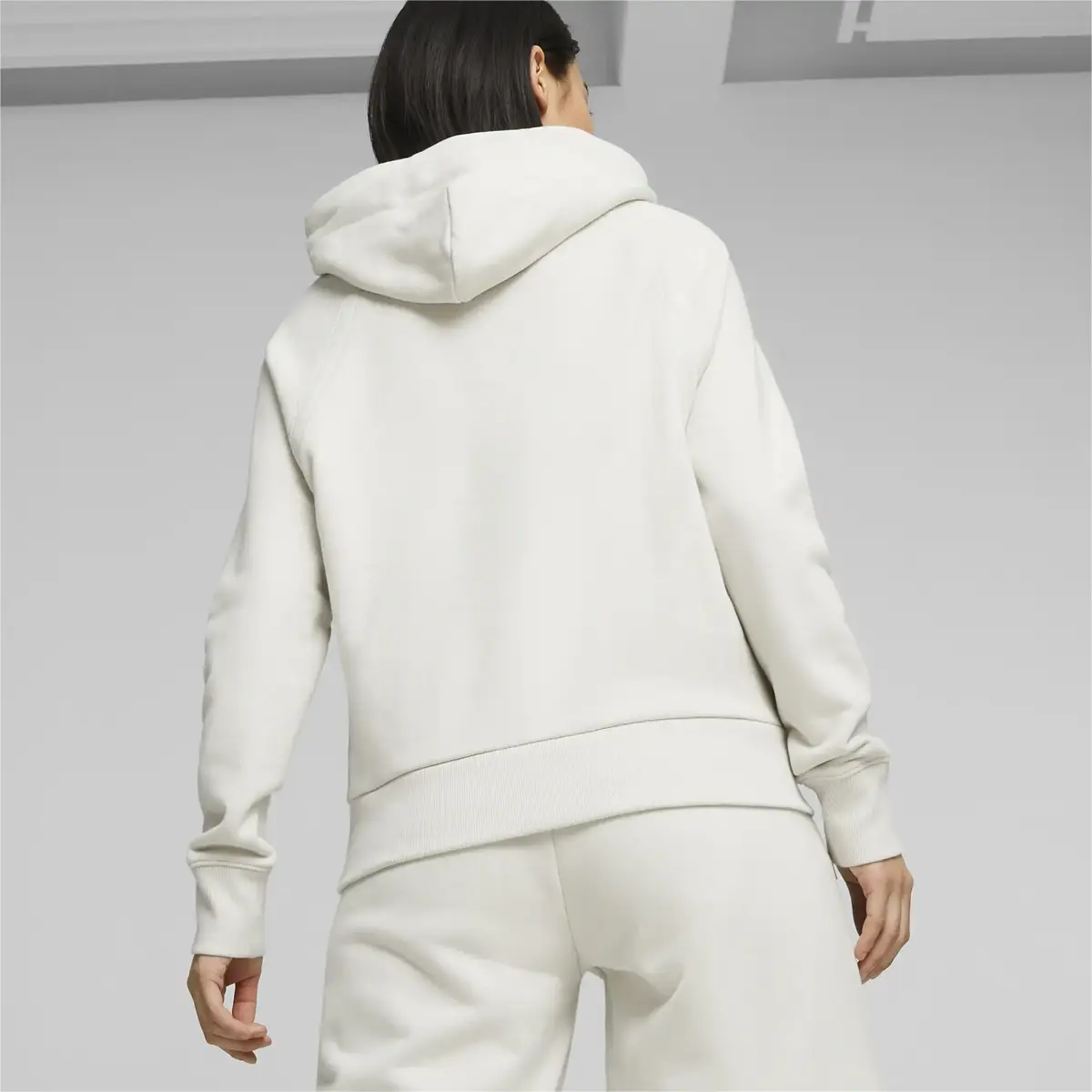 Puma INFUSE Relaxed Hoodie Gri Kadın Sweatshirt