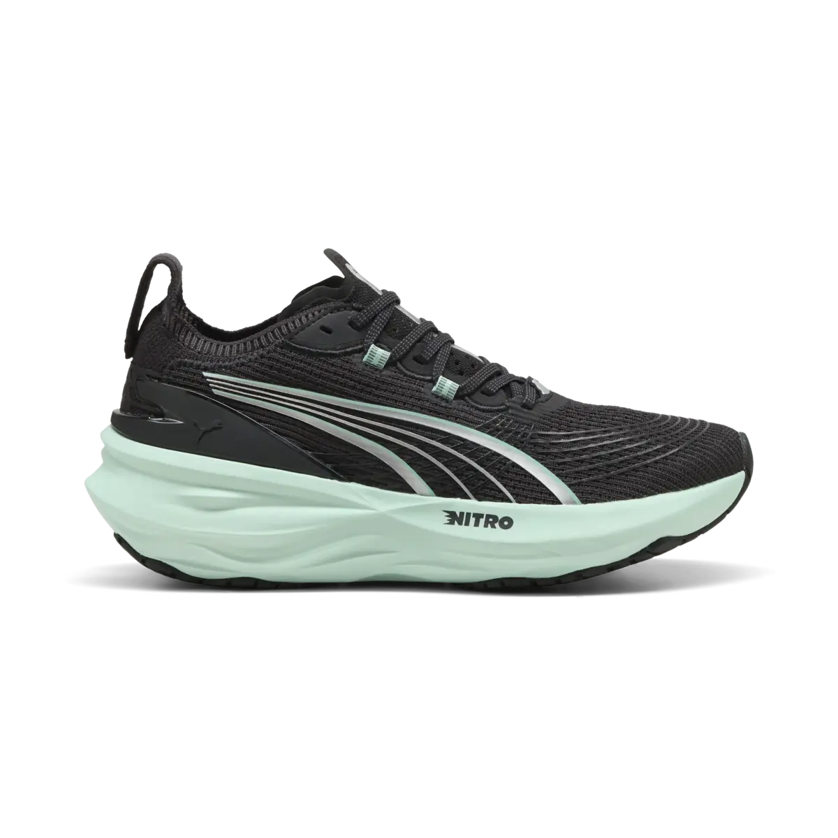 Puma ForeverRun NITROTM2 Wns Siyah Kadın Yürüyüş ve Koşu Ayakkabısı