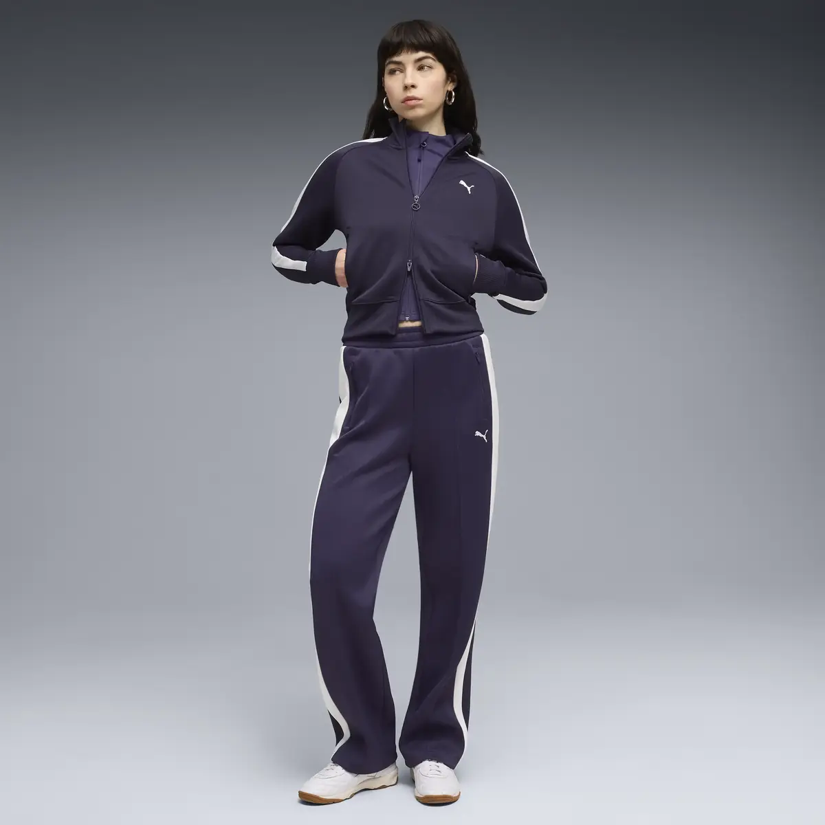 PUMA T7 Pants Mor Kadın Eşofman Altı