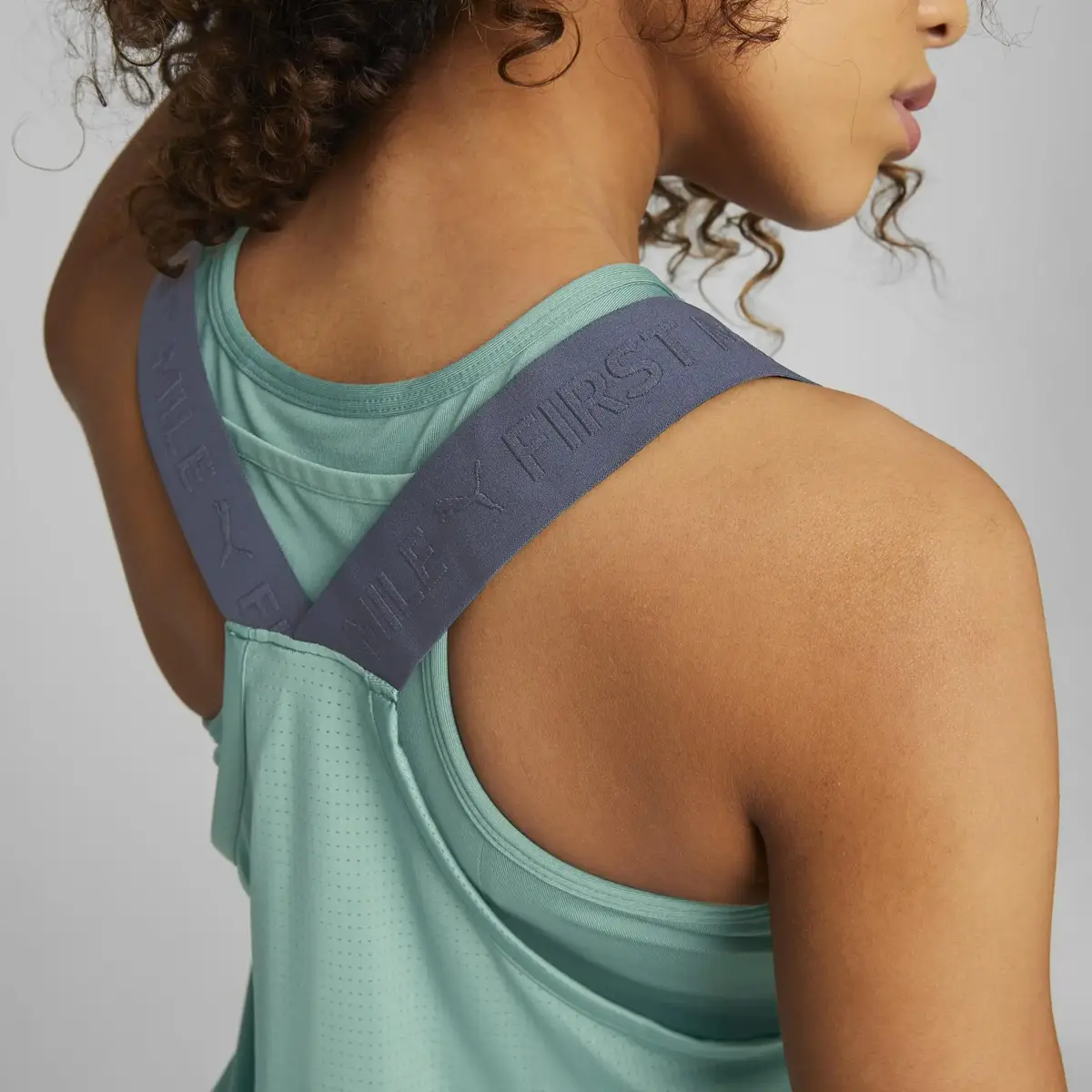 Puma W First Mile Yeşil Kadın Spor T-Shirt