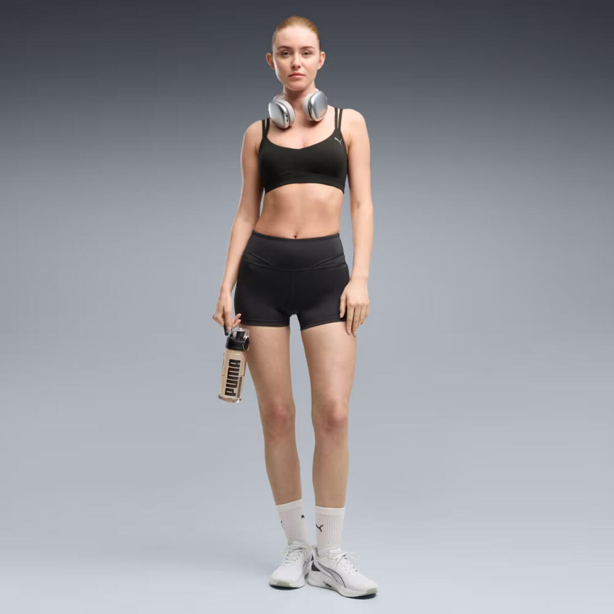 PUMA Shape Bra - Low Siyah Kadın Sporcu Sütyeni