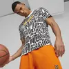 Puma Hoops Aop Tee Beyaz Erkek T-shirt