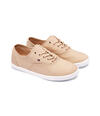 Tommy Hilfiger CANVAS LACE UP SNEAK Bej Kadın Sneaker
