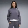 PUMA PUMATECH SENSE Hoodie Mor Kadın Sweatshirt