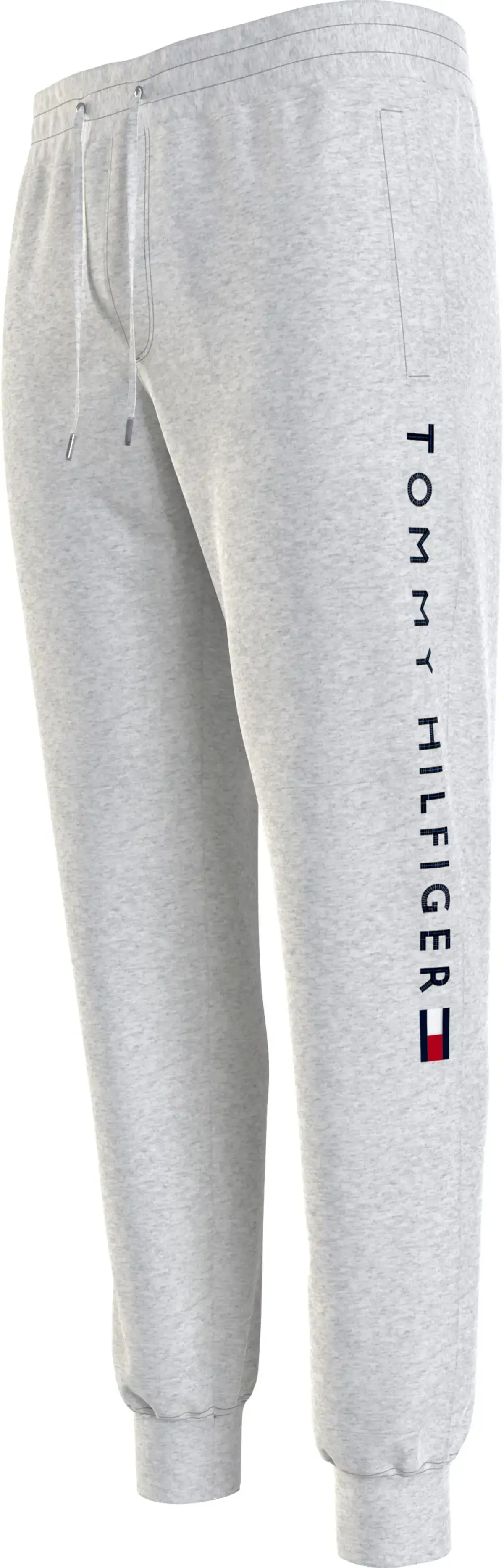 Tommy Hilfiger STACKED LOGO PANT Erkek Gri Eşofman Altı