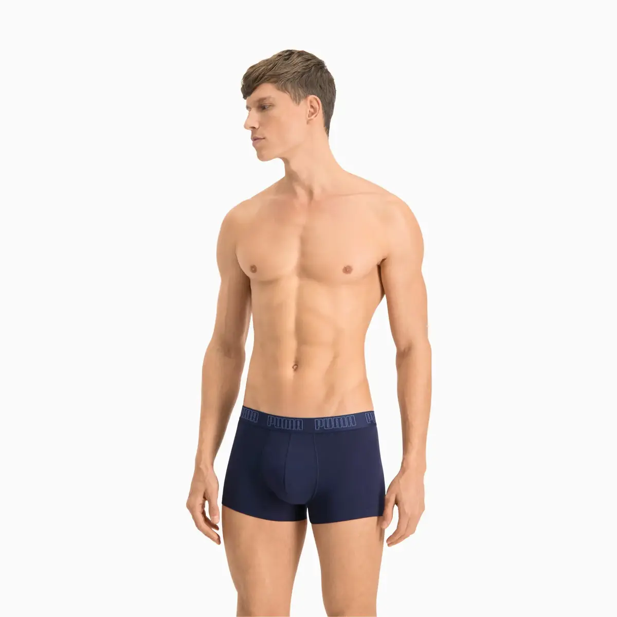 Puma PUMA BASIC TRUNK 2P navy Lacivert Erkek 2'li Boxer