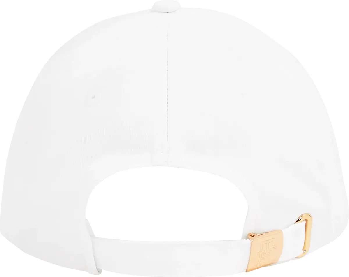 Tommy Hilfiger ELEVATED CHIC CAP, YCF Beyaz Kadın Şapka