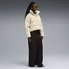 Puma Corduroy Puffer Jacket Krem Kadın Mont