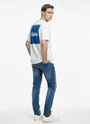 Calvin Klein SS 16S IO CALVIN BOX Beyaz Erkek T-Shirt